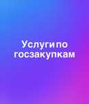 Услуги по госзакупкам и по желанию индивидуальное обучение