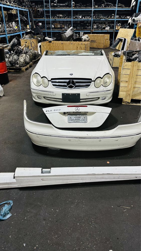 Clk320 w209 авторазбор мерседес контрактный двигатель акпп бу запчасть