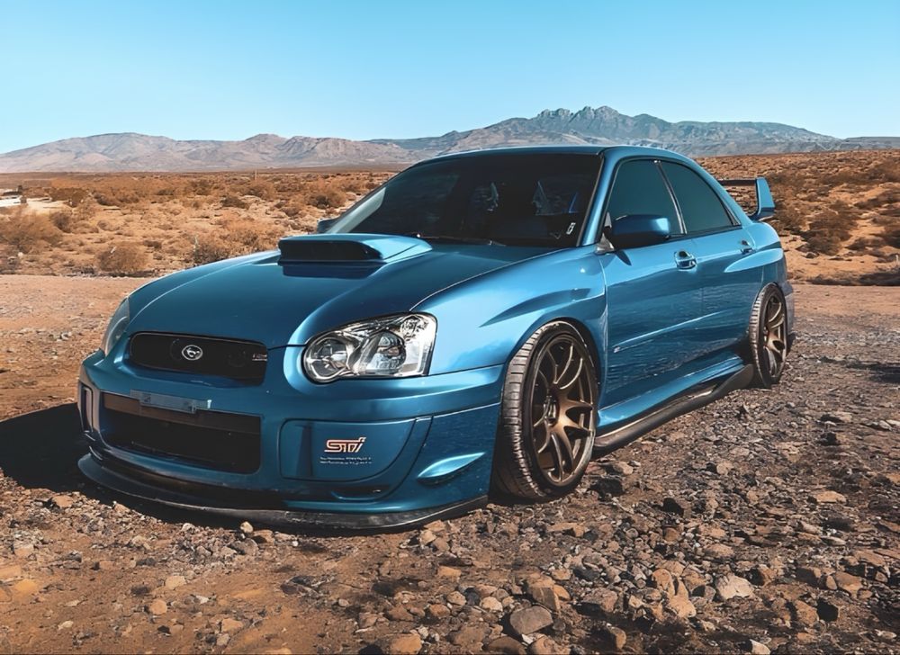 Крылья передние широкие Subaru Impreza GDB Конь