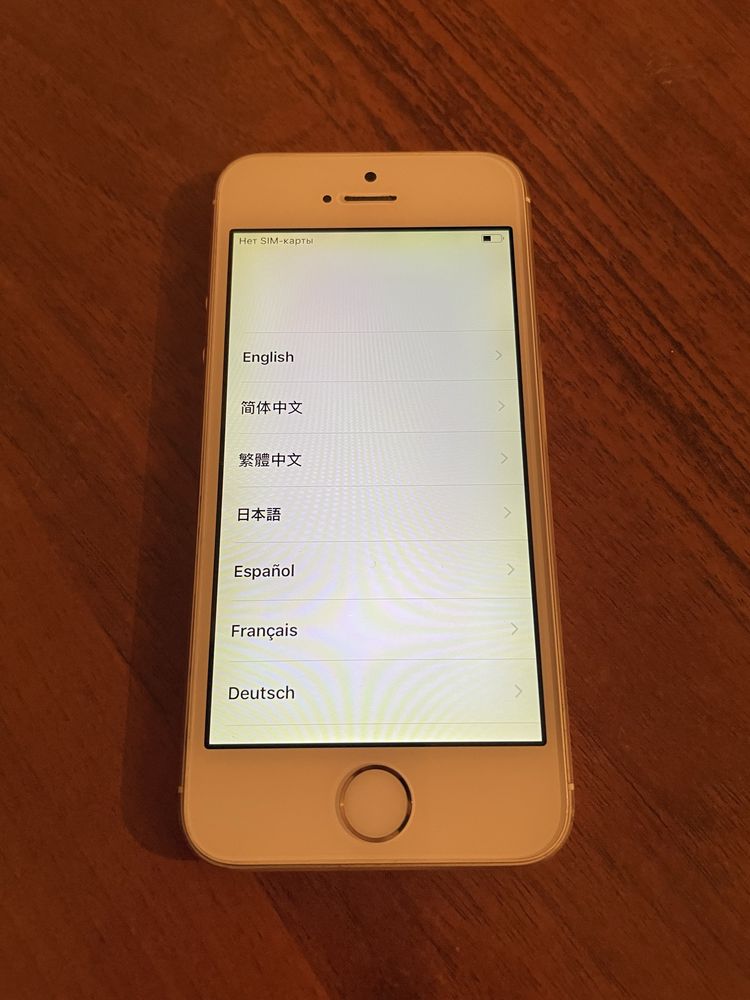 Айфон 5 s ашылмаған