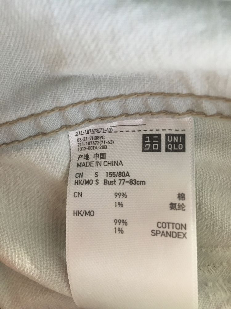Джинсовая куртка Uniqlo