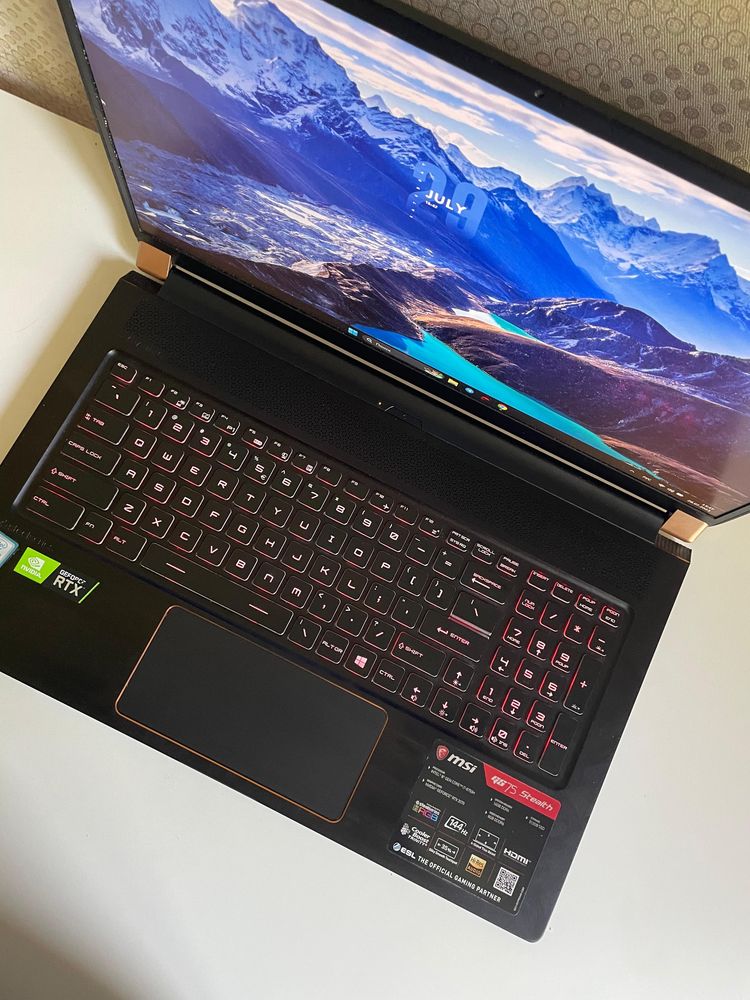 Msi gs75 ноутбук