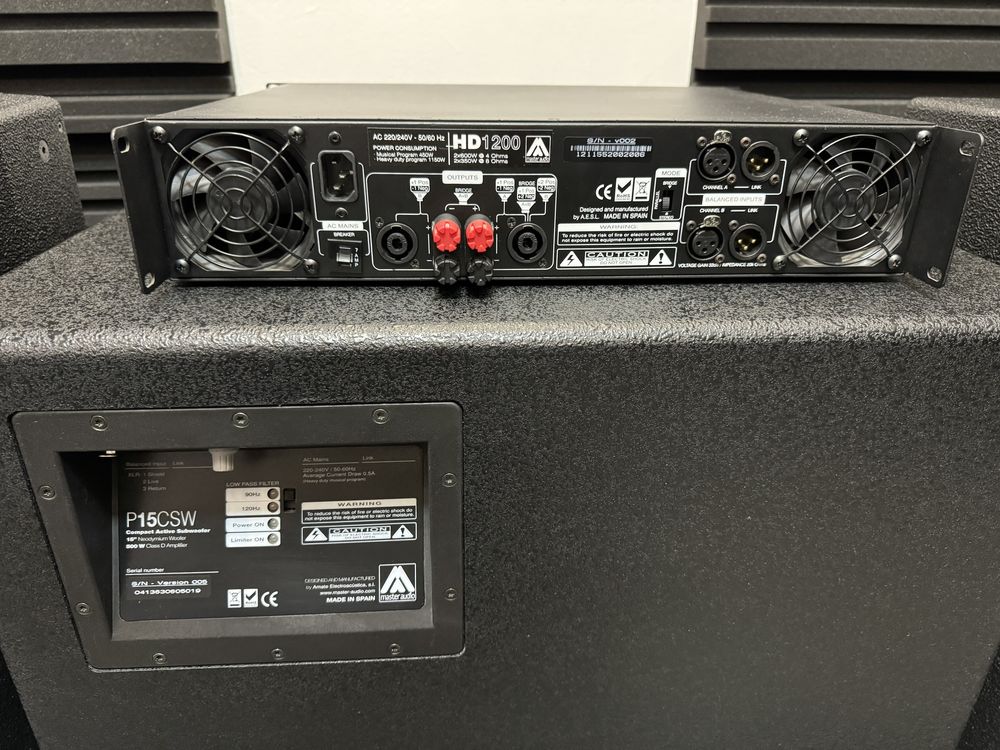 Музыкальная Аппаратура , Колонки, Master Audio madein Spain