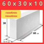 Газоблоки перегородочные 60 30 10 газаблоки пеноблоки