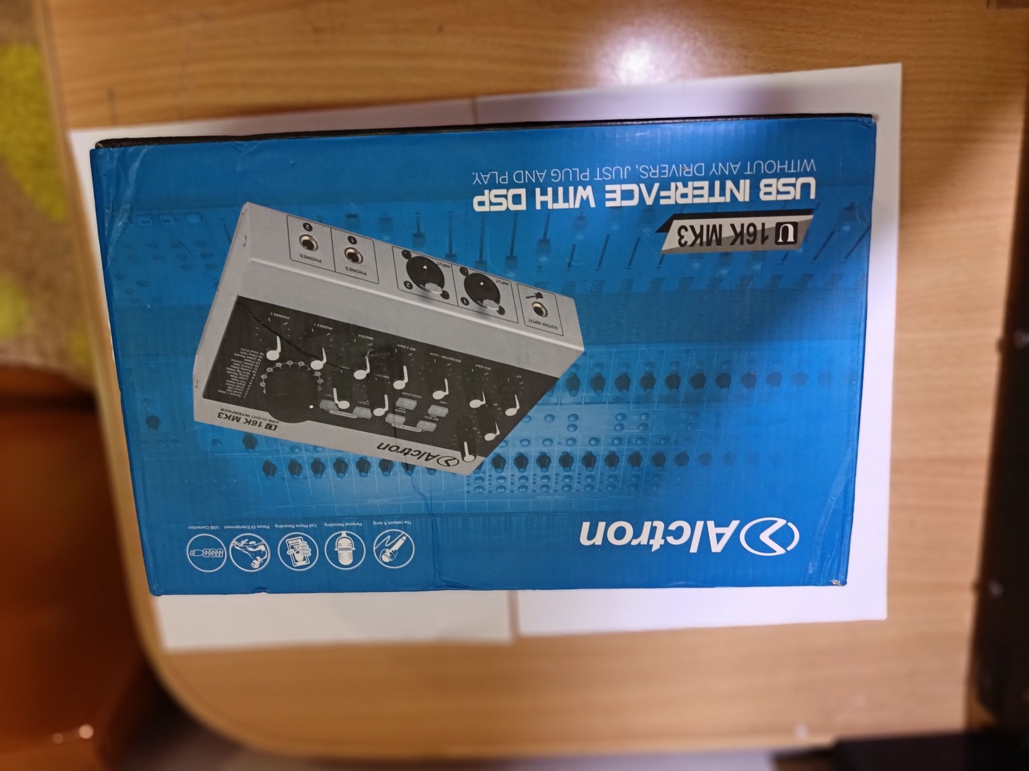 Алктрон 16, звуковая карта