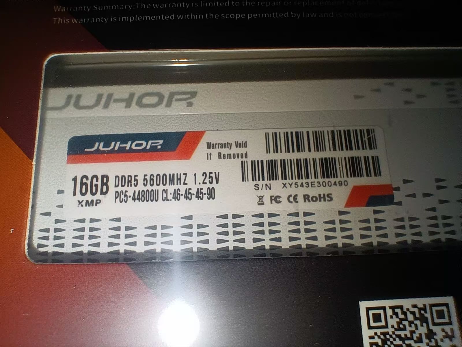 DDR5 32GB 5600MHz ОЗУ оперативная память