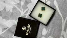 Золотые серьги Van cleef 585 пробы