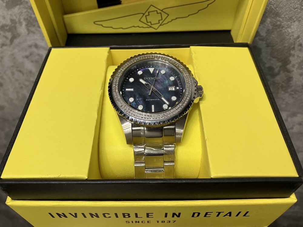Часы мужские, с бриллинтами, Style Rolex