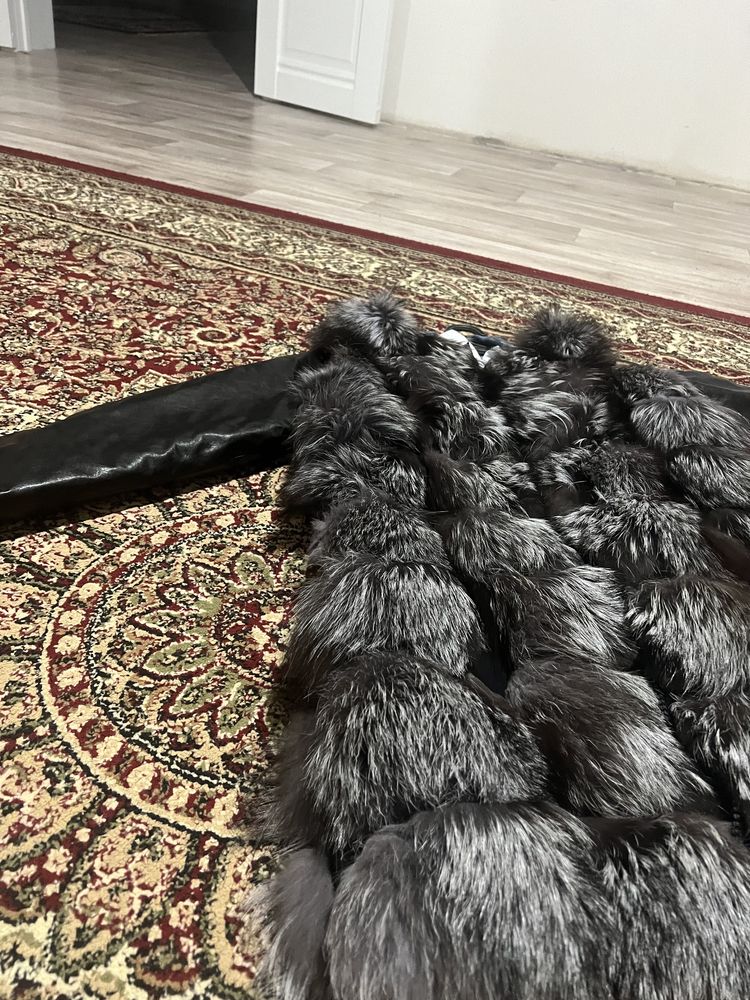 Шуба 2 в 1, из песца