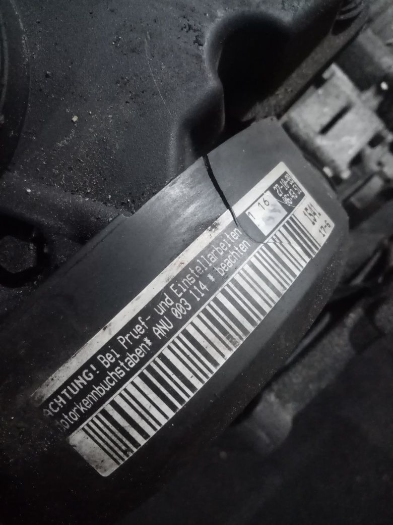 Двигатель на Фольксваген Шаран 1.9TDI ANU из Германии