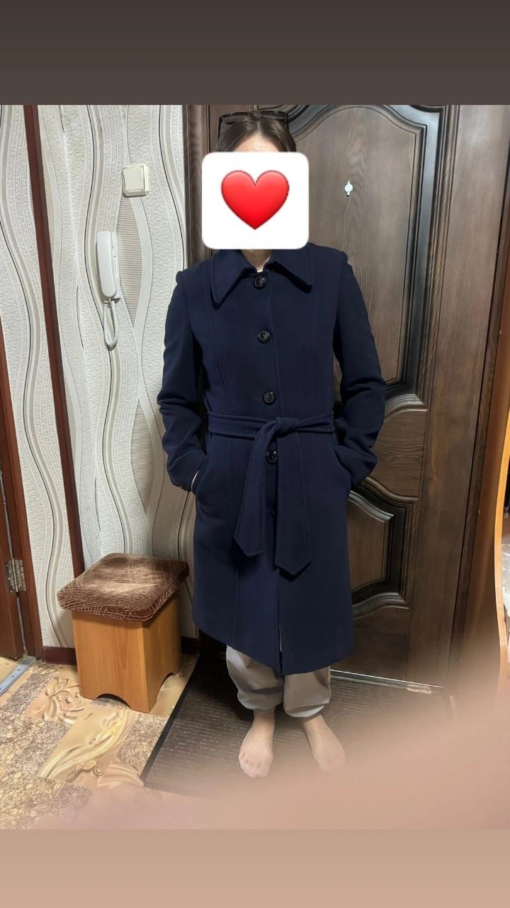 Продам пальто женское (кашемир]