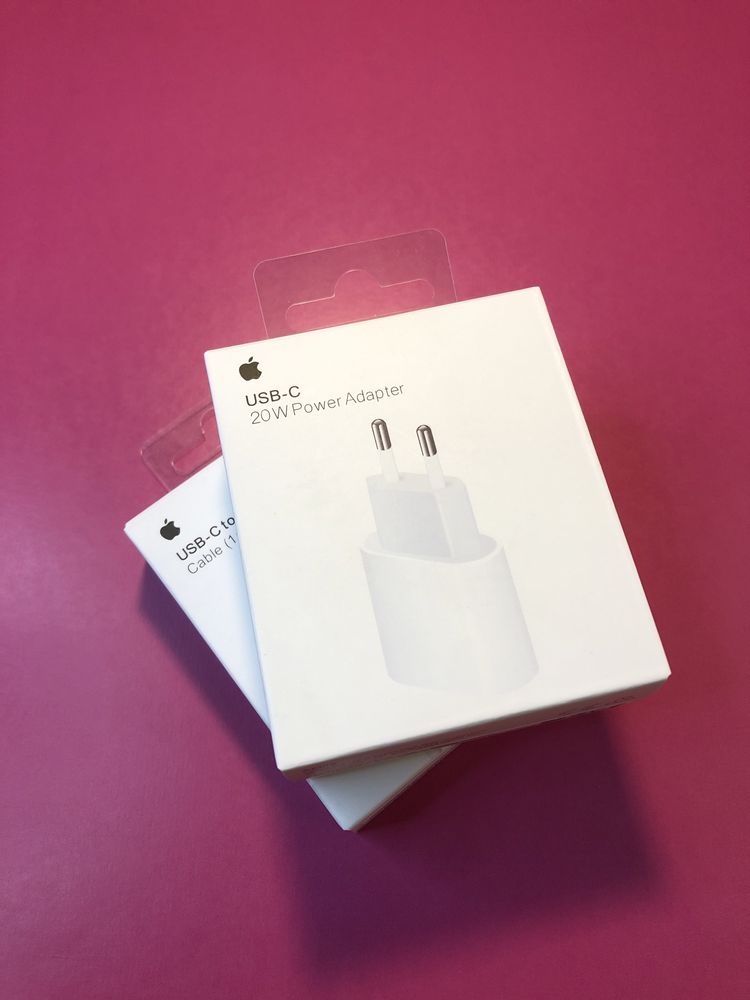 Оригинал Зарядка Айфон 20w Адаптер iPhone 11 12 13 ,14 Быстрая зарядка