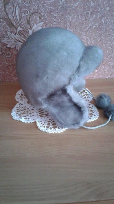 Продам норковую шапку ушанку