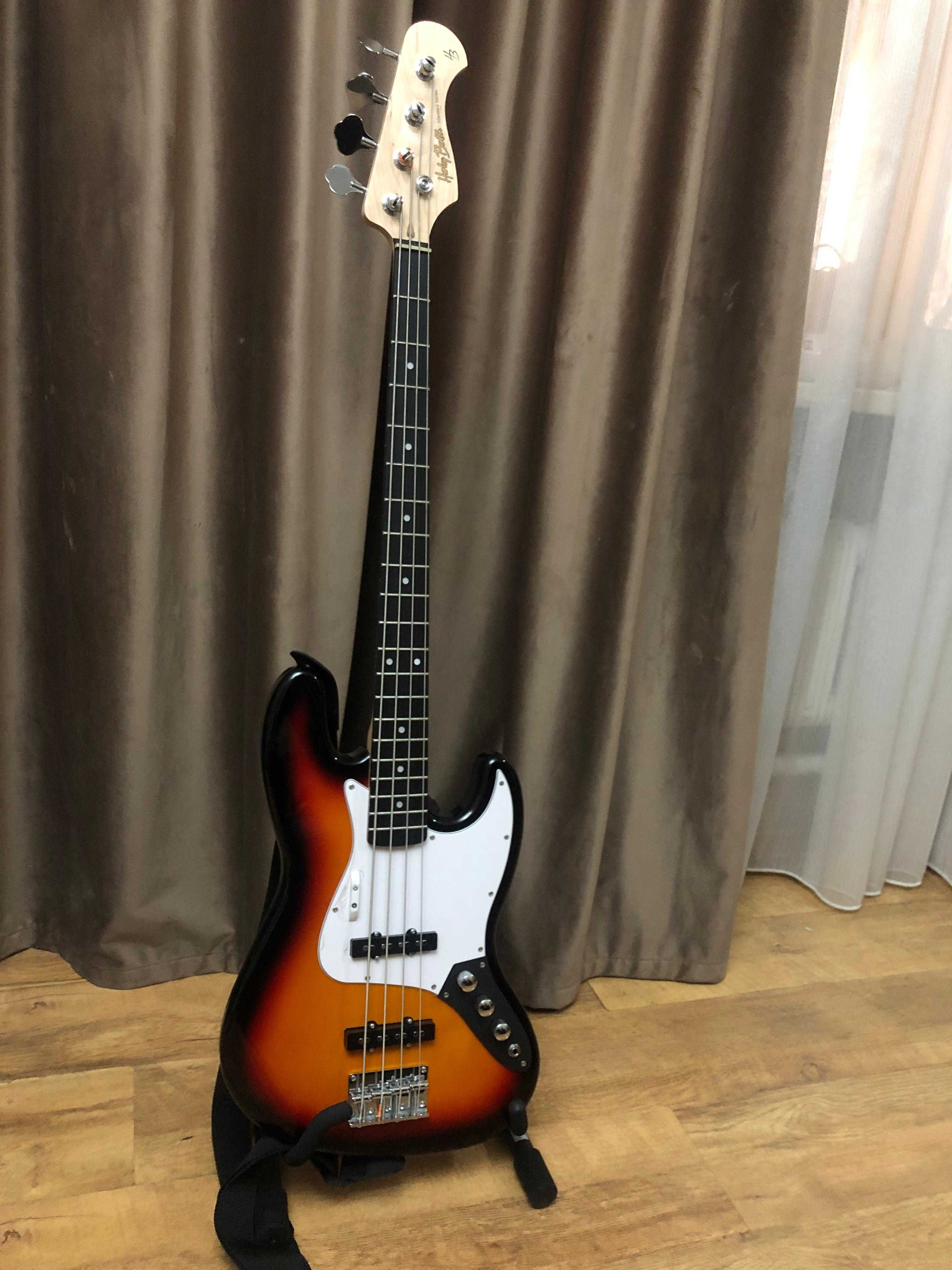 Новая Бас гитара Harley Benton JB-20 SB Standard Series