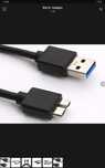 Шнур для внешнего жёсткого диска Тошиба Кабель Sata Usb 3.0 Micro B