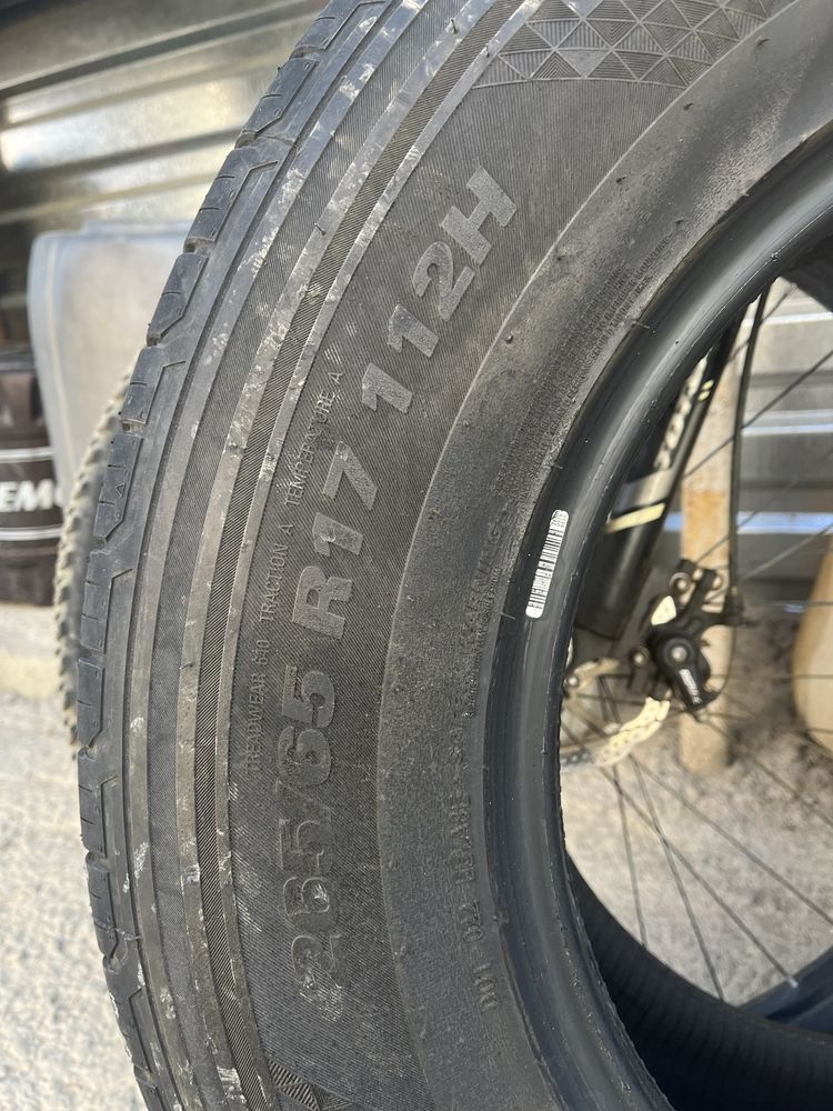 Шины 5шт, Kumho 265/65/17 летние