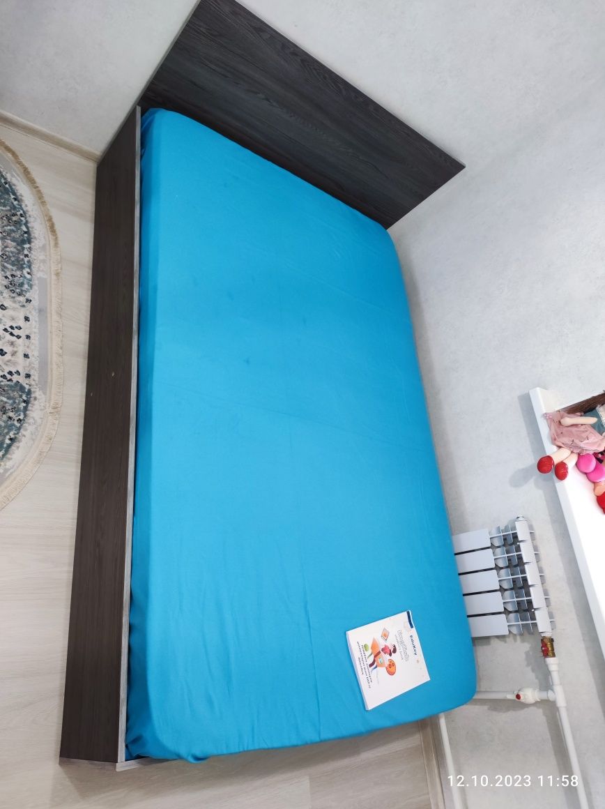 Кровать продам ширина 125 см, 190см  цена 30 тыс тг