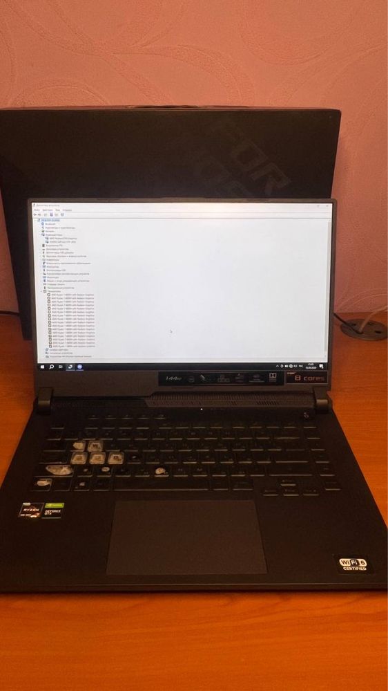 Asus Rog Strix g513, 1650 4gb, Ryzen 7 4800H, 8/512, FullHD