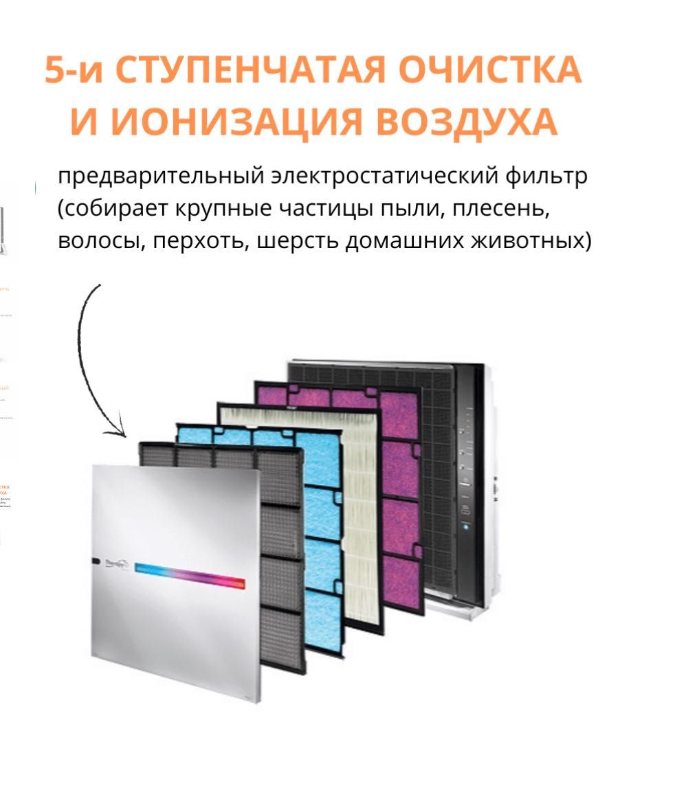 Продам очиститель воздуха цептр.  THERAPY AIR ION Zepter