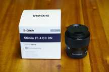 sigma 56 mm f 1.4 DC DN на Canon EF-M