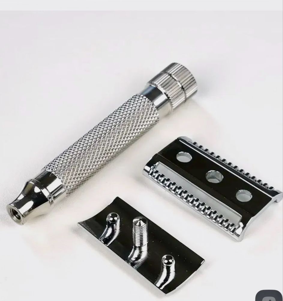 Т-образная бритва RazoRock German 37 Slant+100 лезвий Astra platinum