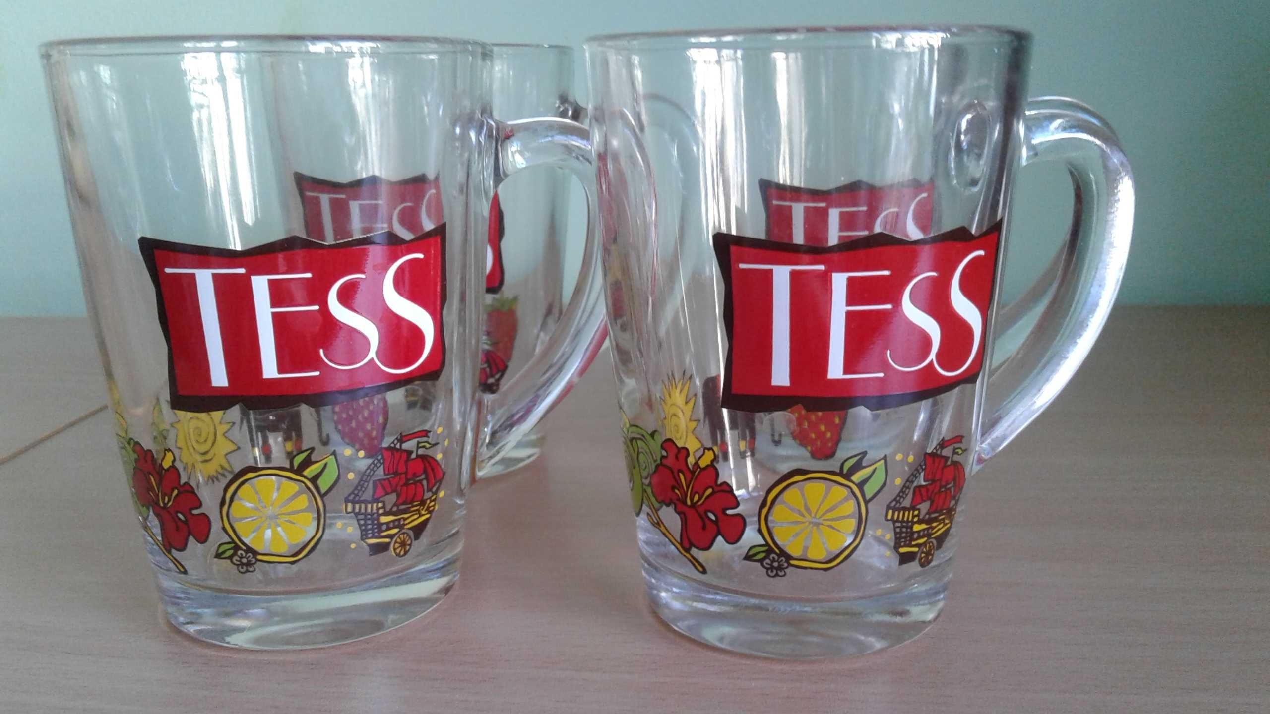 Кружки  стеклянные  TESS
