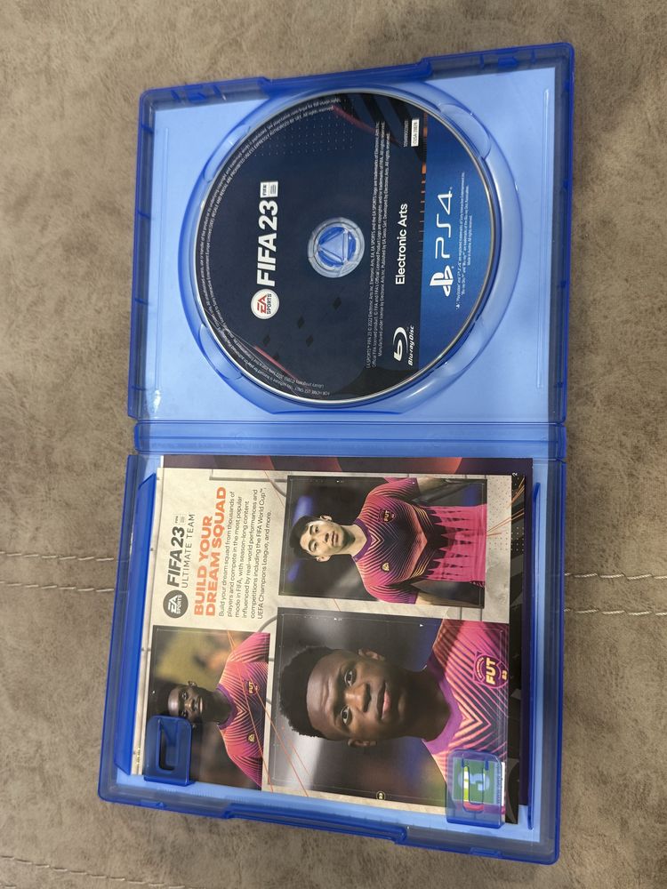 FIFA 23 диск на PS4