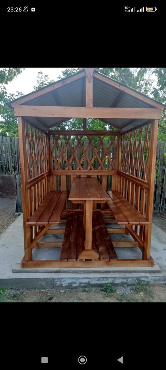Беседки из дерева