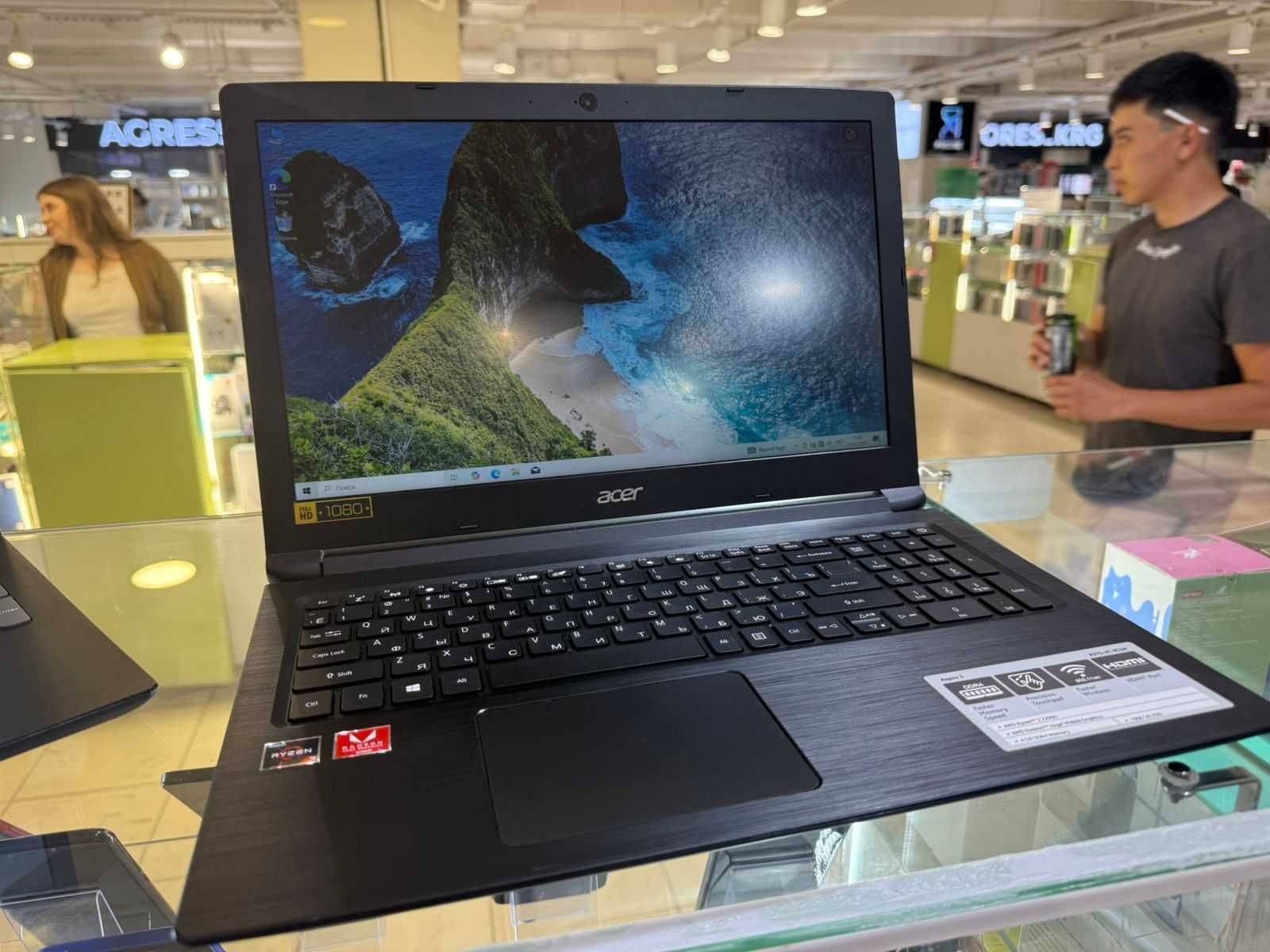 Ноутбук Aser SSD 512 гб