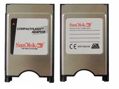 PCMCIA Адаптер картридер  CF CompactFlash
