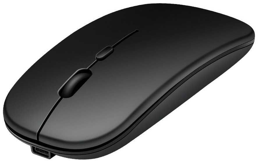 Новая Беспроводная блютуз (bluetooth) мышка c подсветкой с донглам.
