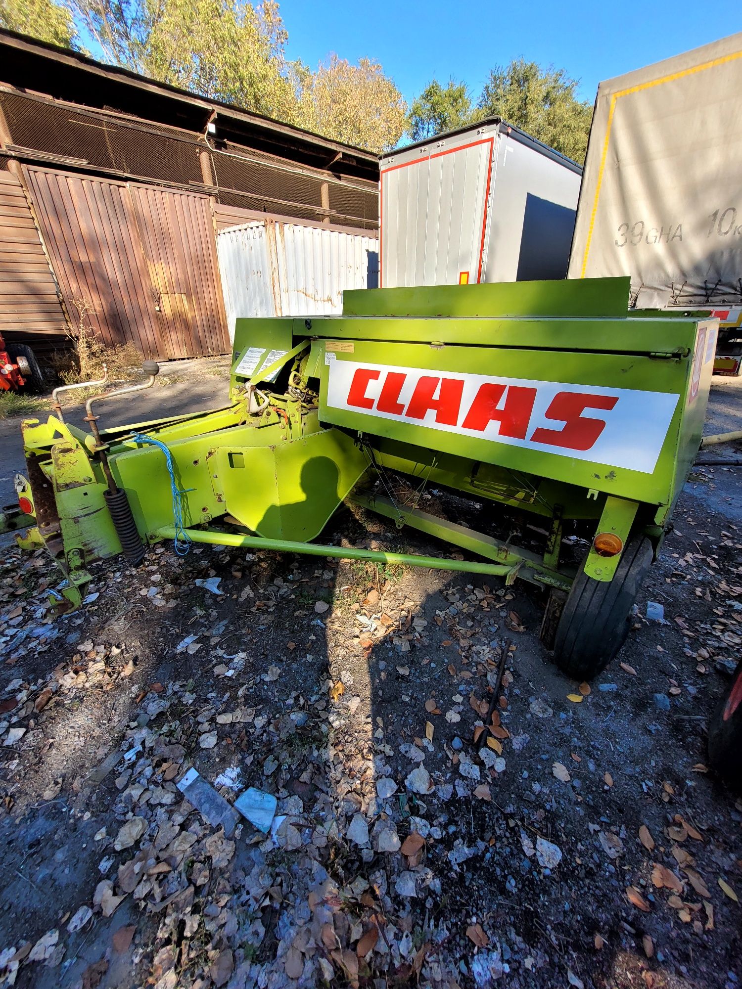 Пресс-подборщик Claas markant 52. Привозной
