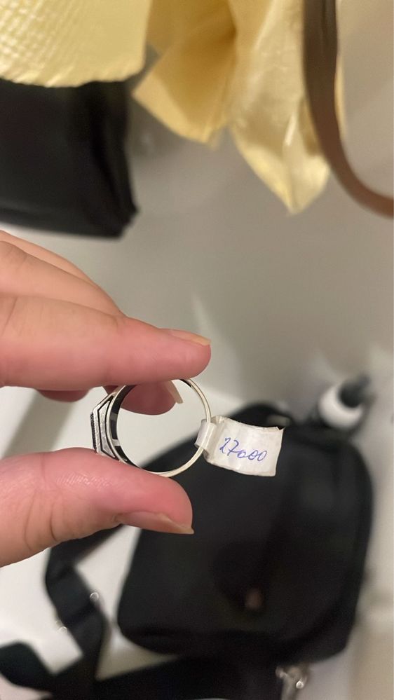 серебряное кольцо 925