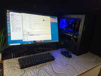 Мощный Игровой Компьютер (Монитор 144 Гц) Полный комплект i5 9400