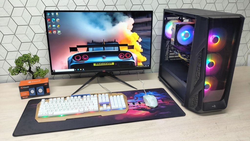 Core i5-9400F, GTX 1660 Super, 16 GB RAM, SSD + HDD Компьютер