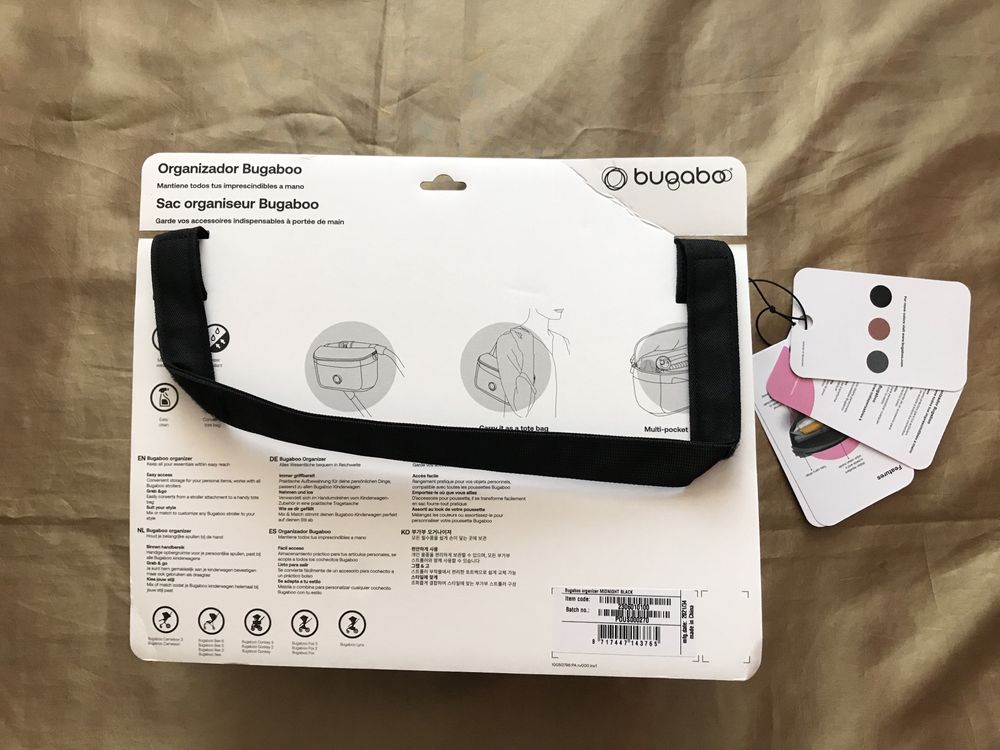 Bugaboo коляска organizer сумка-органайзер черный