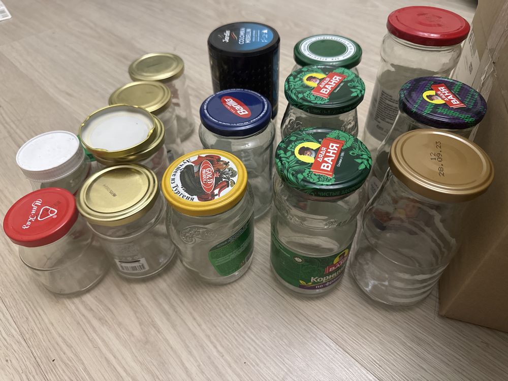 банки стеклянные