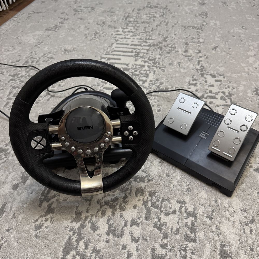 Продам игровой руль SVEN GS-W800