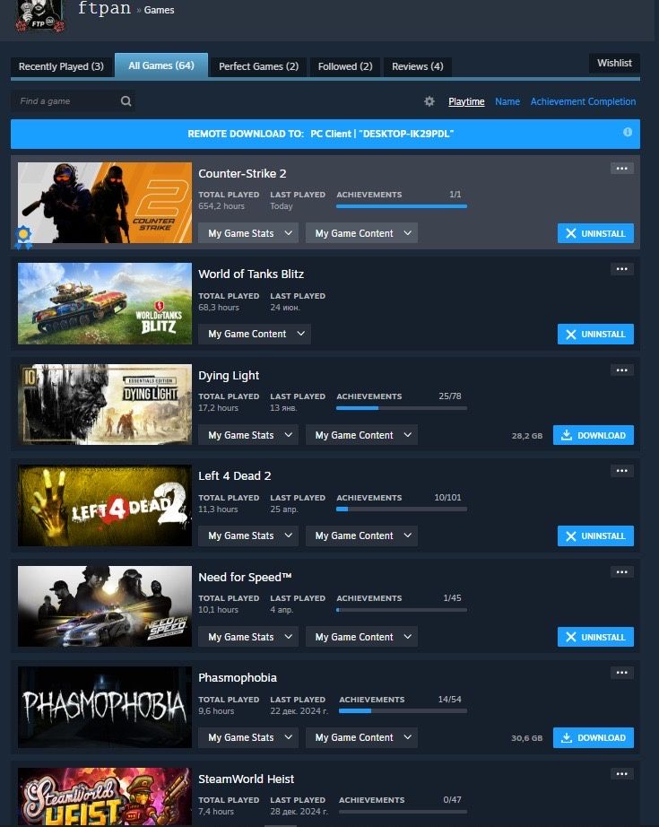 Продам аккаунт стим личный