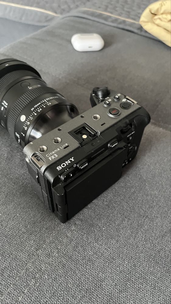 Sony fx3 и sigma 24-70 2.8 ii