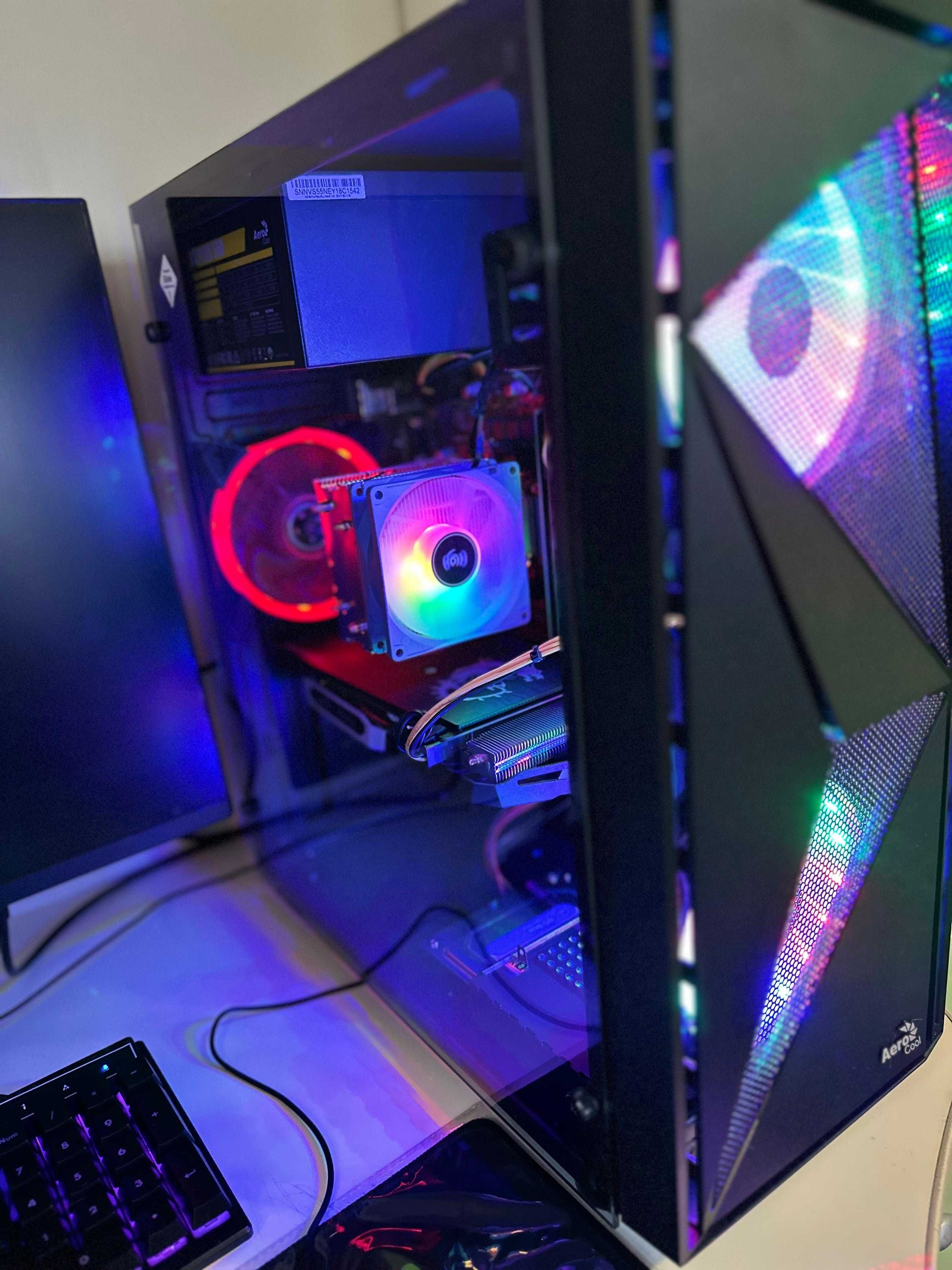 Мощный игровой компьютер i5-11400 ядер 12 и 4,4 GHz видеока GTX 1660Ti