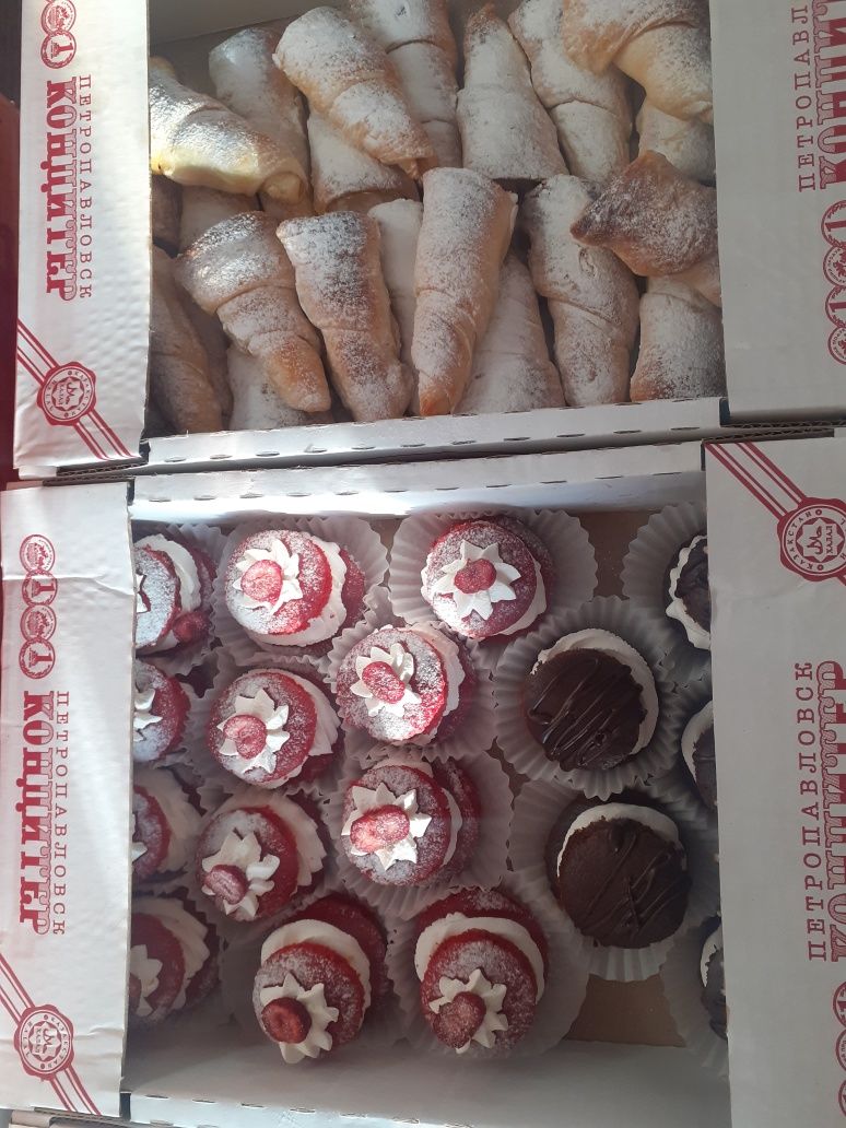 Пирожные капкейки