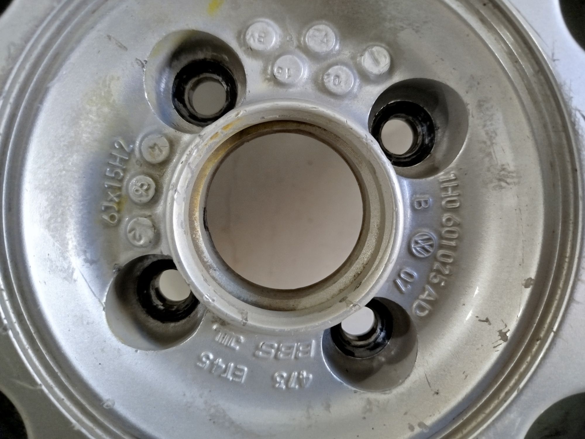Диск 1 шт. BBS от Volkswagen R15 с резиной Continental 195/50 R15