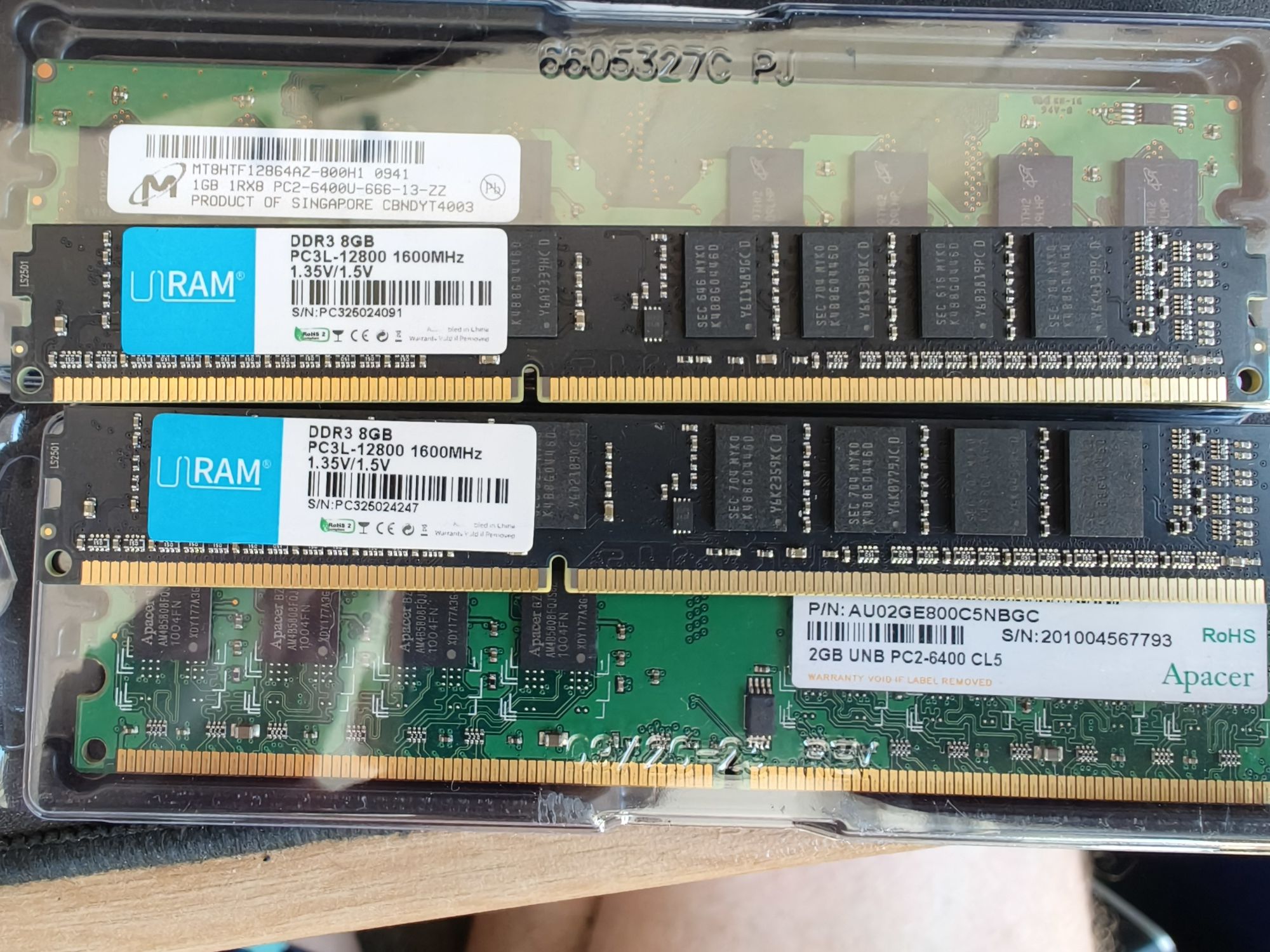 Оперативная память ddr2, ddr3