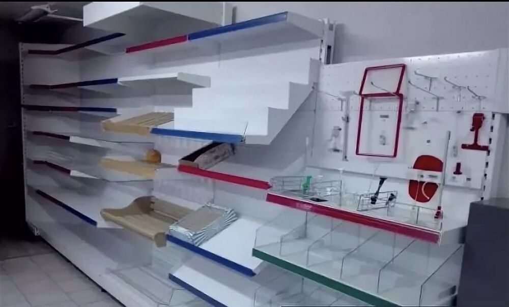 Торговое оборудование, стеллаж для магазина, г. Алматы