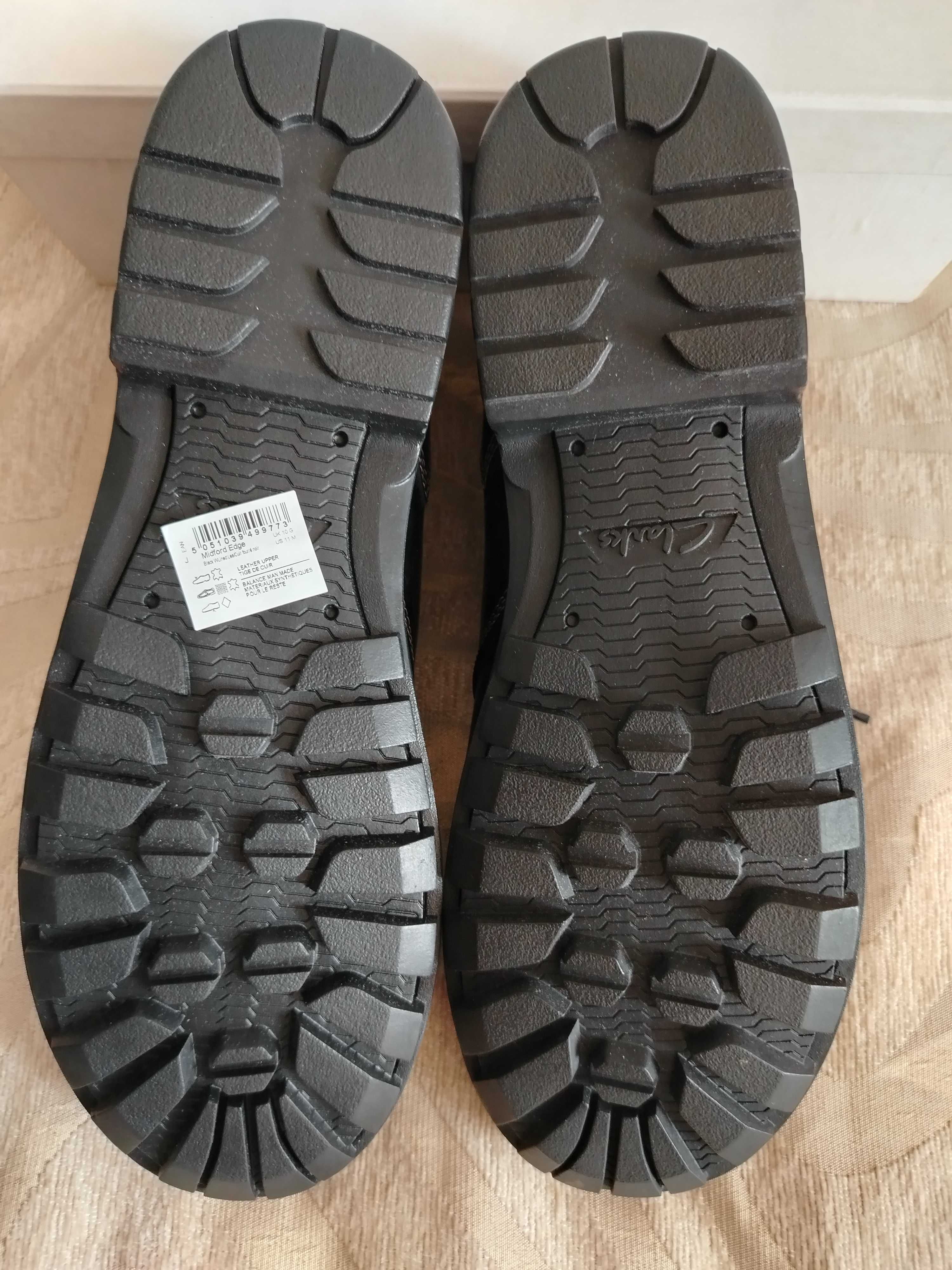 Clarks /разм-45/ НОВАЯ ОБУВЬ зимние ботинки полуботинки сапоги на меху