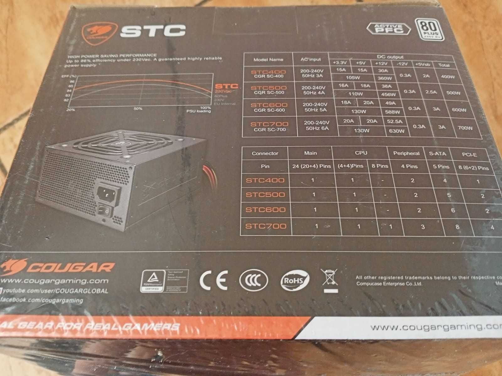 Блоки питания PCcooler HW500-NP 500W (в пленке)