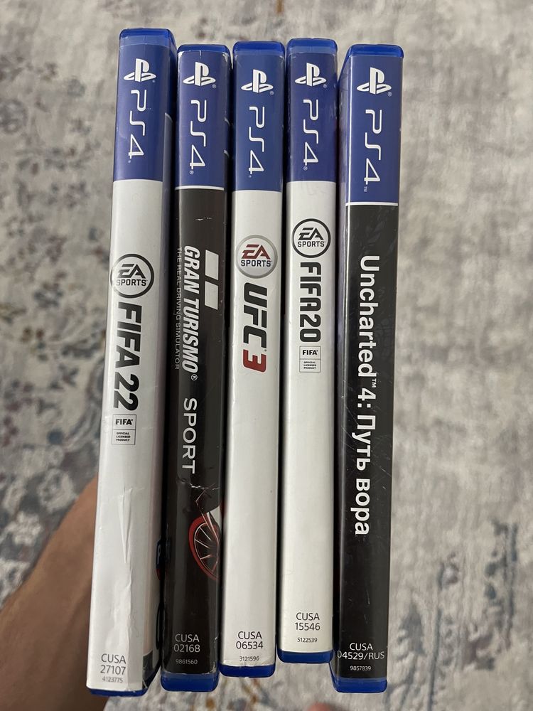 Продам все диски на ps4