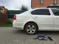 шкода октавия А5 SKODA OCTAVIA А5 аварийная востоновлению не подлежит