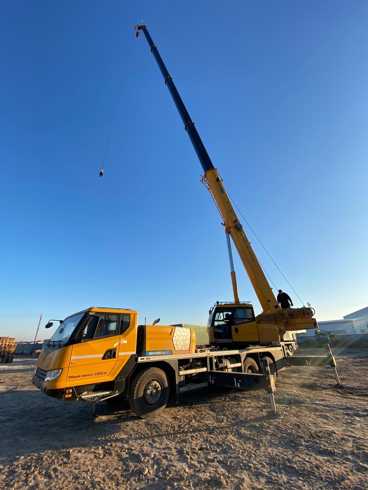 Услуги автокрана 25-100 тонн